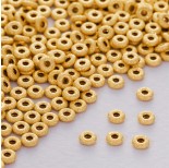Zdjęcie - Srebrna przekładka donat diamentowany ag925 pozłacany